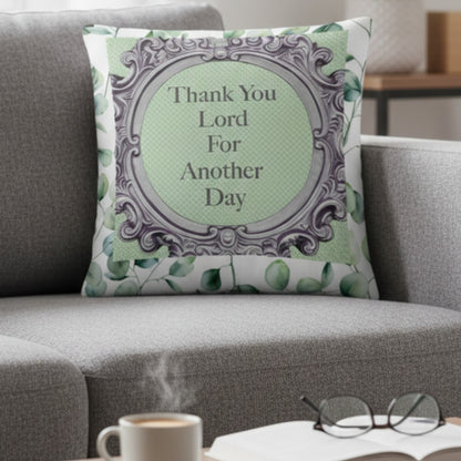 Cushion - Thank You floral