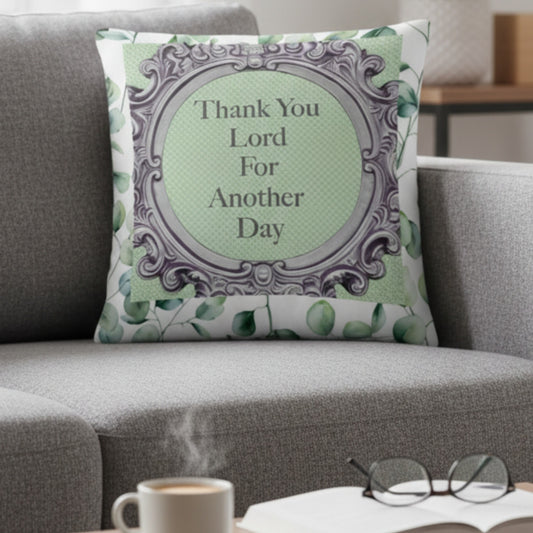 Cushion - Thank You floral