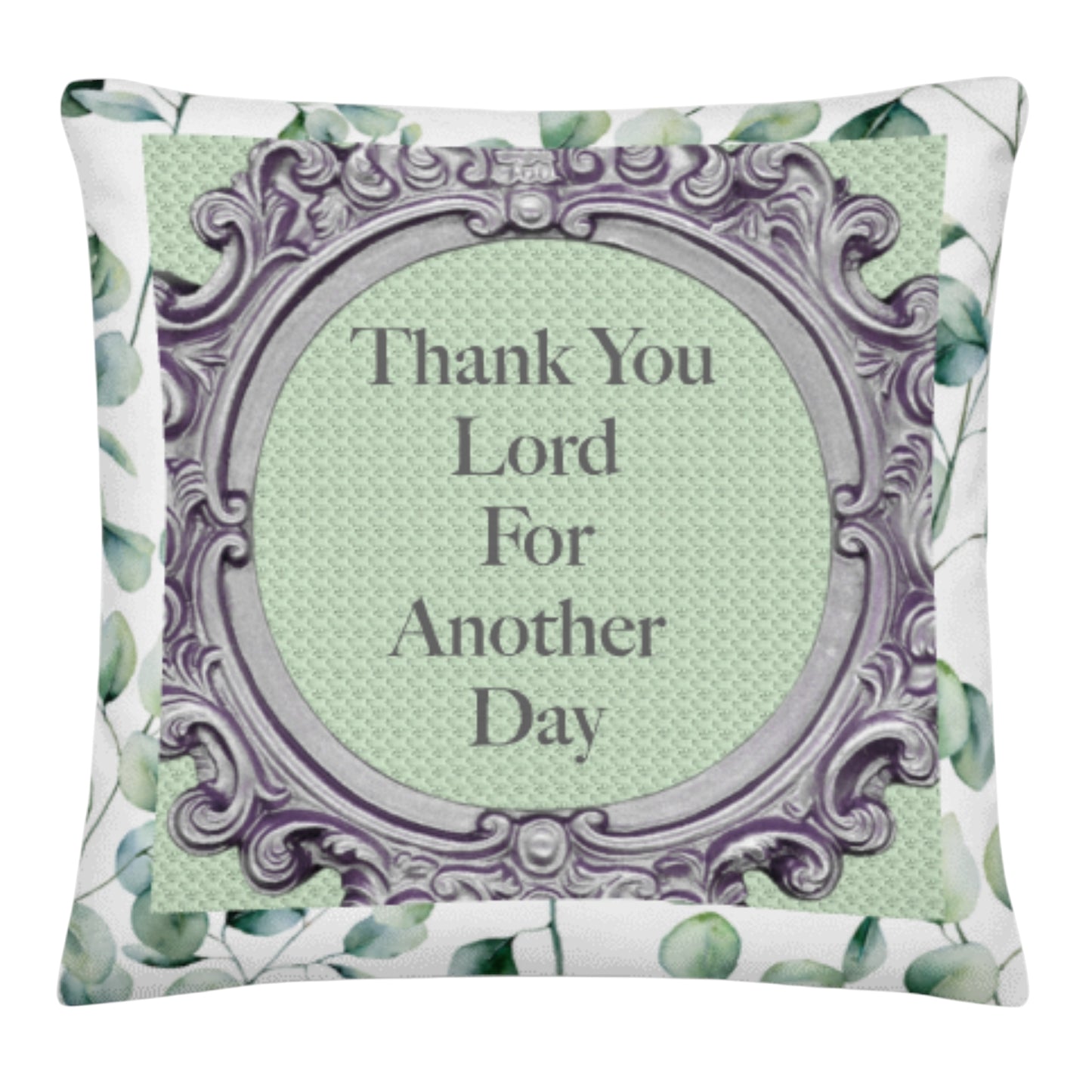Cushion - Thank You floral