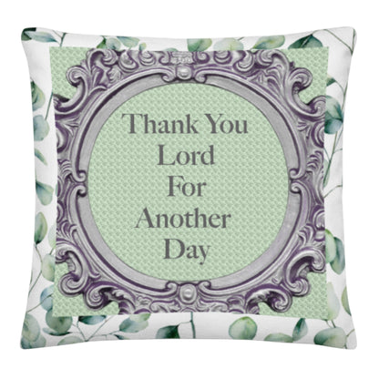 Cushion - Thank You floral