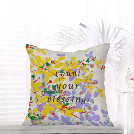 Cushion - count blessings